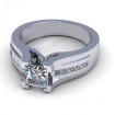0.70CT princess cut diamonds engagement ring , picture number 1