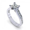 1.15CT princess cut diamonds engagement ring , picture number 0