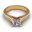2.05CT princess cut diamonds engagement ring , picture number 2