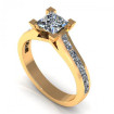 1.15CT princess cut diamonds engagement ring , picture number 0