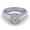 0.45CT pear cut diamonds solitaire ring , picture number 2