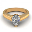 0.80CT pear cut diamonds solitaire ring , picture number 2