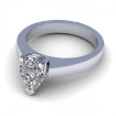 0.45CT pear cut diamonds solitaire ring , picture number 1