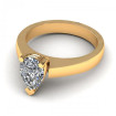 0.35CT pear cut diamonds solitaire ring , picture number 1