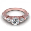 1.42CT round and pear cut diamonds engagement ring , picture number 1