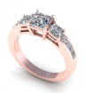 1.40CT princess cut diamonds engagement ring , picture number 0