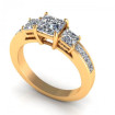 1.40CT princess cut diamonds engagement ring , picture number 0