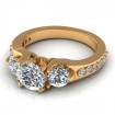 1.85CT round cut diamonds engagement ring , picture number 2
