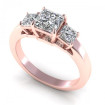1.05CT princess cut diamonds three stone ring , picture number 0
