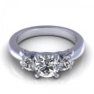1.20CT round cut diamonds three stone ring , picture number 1