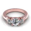 1.20CT round cut diamonds three stone ring , picture number 1
