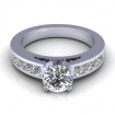 0.90CT round cut diamonds engagement ring , picture number 1