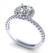 1.65CT round cut diamonds engagement ring , picture number 0