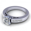 1.05CT round and princess cut diamonds engagement ring , picture number 2