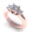 1.70CT princess cut diamonds three stone ring , picture number 0