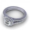 1.15CT round cut diamonds engagement ring , picture number 2