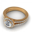 1.15CT round cut diamonds engagement ring , picture number 2