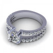 1.05CT round cut diamonds engagement ring , picture number 2