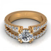 1.15CT round cut diamonds engagement ring , picture number 1