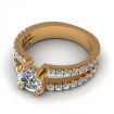 1.15CT round cut diamonds engagement ring , picture number 2