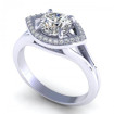 0.45CT round cut diamonds engagement ring , picture number 0