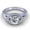 1.35CT round cut diamonds engagement ring , picture number 1