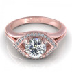1.35CT round cut diamonds engagement ring , picture number 1