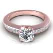 0.77CT round and princess cut diamonds engagement ring , picture number 1