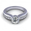 0.60CT round cut diamonds engagement ring , picture number 1