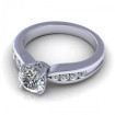 0.60CT round cut diamonds engagement ring , picture number 2