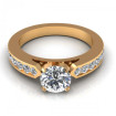 0.85CT round cut diamonds engagement ring , picture number 1
