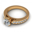 0.85CT round cut diamonds engagement ring , picture number 2