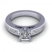 1.80CT princess cut diamonds engagement ring , picture number 1