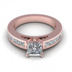 2.05CT princess cut diamonds engagement ring , picture number 1