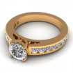 1.10CT round cut diamonds engagement ring , picture number 2