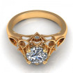 1.57CT round cut diamonds engagement ring , picture number 1