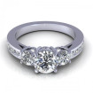 1.20CT and round cut diamonds engagement ring , picture number 1