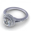 1.29CT and round cut diamonds engagement ring , picture number 2