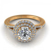 1.29CT and round cut diamonds engagement ring , picture number 1