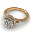1.29CT and round cut diamonds engagement ring , picture number 2