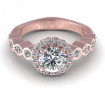 1.80CT and round cut diamonds engagement ring , picture number 1
