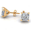 1.50CT princess cut diamonds stud earrings , picture number 2