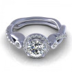 1.02CT round cut diamonds engagement ring , picture number 1