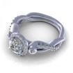 1.72CT round cut diamonds engagement ring , picture number 2