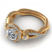 1.27CT round cut diamonds engagement ring , picture number 2