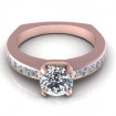 2.20CT round and princess cut diamonds engagement ring , picture number 1