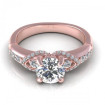1.05CT round cut diamonds engagement ring , picture number 1