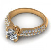 2.00CT round cut diamonds engagement ring , picture number 2