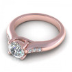 0.45CT round cut diamonds engagement ring , picture number 2