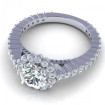 1.20CT round cut diamonds engagement ring , picture number 2